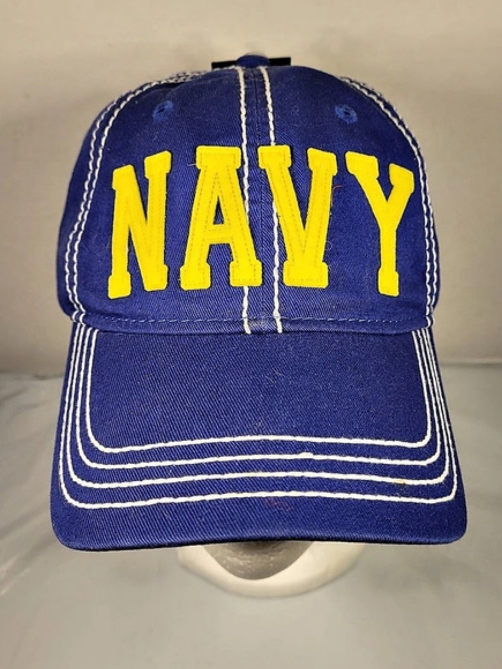 Navy Blue Hat (New) Adjustable-Operation Shockwave